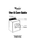 Whirlpool LE776OXW User's Manual