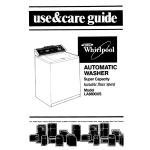 Whirlpool LA8800XS User's Manual