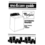 Whirlpool LA558oXP User's Manual