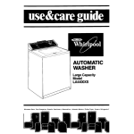 Whirlpool LA4400XS User's Manual