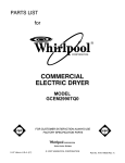 Whirlpool GCEM2990TQ0 User's Manual