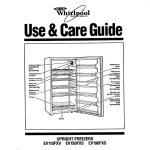 Whirlpool EV150FXS User's Manual