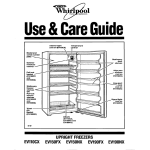 Whirlpool EV11OCX User's Manual