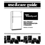 Whirlpool ET19JKXL User's Manual