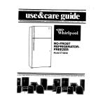 Whirlpool ET18HM User's Manual