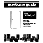 Whirlpool ELl5CCXR User's Manual