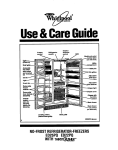 Whirlpool ED25PQ User's Manual