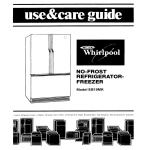 Whirlpool EB19MK User's Manual