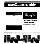 Whirlpool DU95OOXS User's Manual