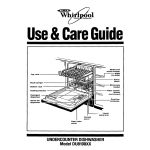 Whirlpool DU8lOOXX User's Manual