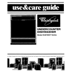 Whirlpool DU87OOXT User's Manual