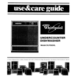 Whirlpool DU7503XL User's Manual