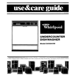 Whirlpool DU5504XM User's Manual