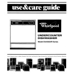 Whirlpool DU4500XR Series User's Manual