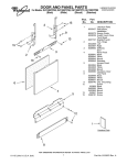 Whirlpool DU1100XTPB0 User's Manual