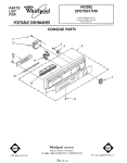 Whirlpool DP8700XTN0 User's Manual