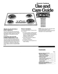 Whirlpool CEX200V User's Manual