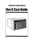 Whirlpool CAH12W04 User's Manual