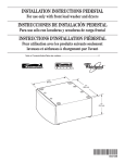 Whirlpool 8543738B User's Manual