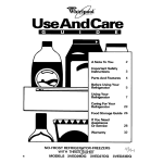 Whirlpool 3VED27DQ User's Manual