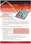 Wharfedale Mixer EZ-M Series User's Manual