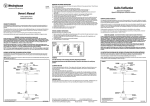 Westinghouse Wensley One-Light Indoor Mini Pendant 6220100 Instruction Manual