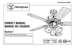 Westinghouse 42-Inch Instruction Manual