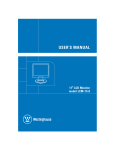 Westinghouse LCM-17v2 User's Manual