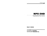 Western Telematic NPS-2HD User's Manual