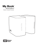 Western Digital My Book World Edition II(white light) Quick Installation Guide