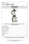 West Bend Chefscape L5746 User's Manual