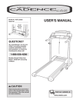 Weslo c62 WCTL39320 User's Manual
