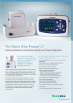 Welch Allyn Medical Diagnostic Equipment 802LTON User's Manual