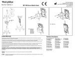 Welch Allyn Medical Diagnostic Equipment Medical Alarms 503-0148-01 User's Manual