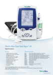 Welch Allyn Medical Diagnostic Equipment Computer Monitor LXi User's Manual