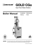 Weil-McLain CGA25SPDN User's Manual