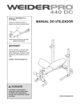 Weider WEEVBE24711 User's Manual