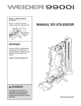 Weider 9900I User's Manual