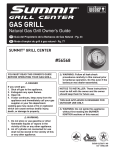 Weber SUMMIT 56568 User's Manual