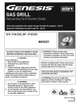 Weber GENESIS E/S-310/320 User's Manual