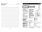 Wayne CDUCAP Series User's Manual