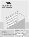 Wayne-Dalton Y 9600 User's Manual