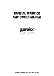 Warwick CL / CCL User's Manual