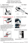 Wahl Haircutting 79650-1201 User's Manual