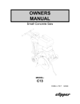 Wahl C13 User's Manual