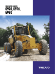 Volvo G976 User's Manual