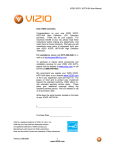 VIZIO VO37L HDTV10A User's Manual