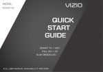 VIZIO M3D651SV User's Manual