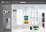 VIZIO SV470M Quick Start Manual