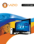 VIZIO JV50P10A User's Manual